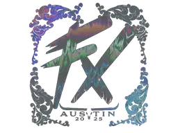 Sticker | Fluxo (Holo) | Austin 2025