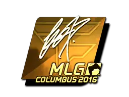Sticker | fox (Gold) | MLG Columbus 2016