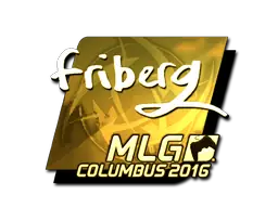 Sticker | friberg (Gold) | MLG Columbus 2016