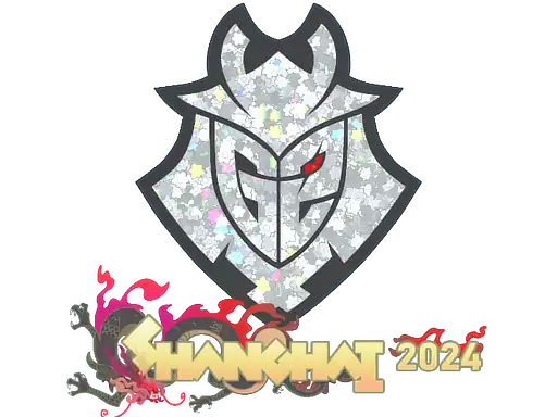 Sticker | G2 Esports (Glitter) | Shanghai 2024