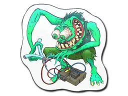 Sticker | Green Bombster
