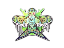 Sticker | Green Swallow