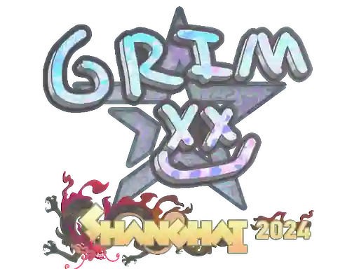 Sticker | Grim (Holo) | Shanghai 2024