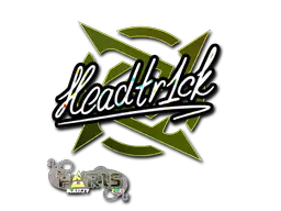 Sticker | headtr1ck (Glitter) | Paris 2023
