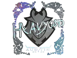 Sticker | Heavygod (Holo) | Austin 2025