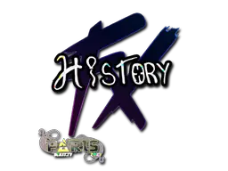 Sticker | History (Glitter) | Paris 2023
