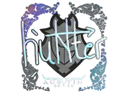 Sticker | huNter- (Holo) | Austin 2025