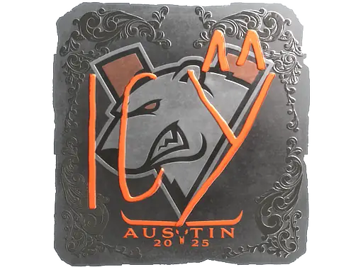 Sticker | ICY (Foil) | Austin 2025