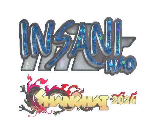Sticker | insani (Glitter) | Shanghai 2024