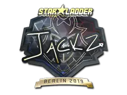 Sticker | JaCkz (Gold) | Berlin 2019