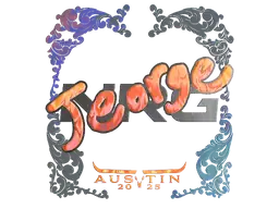 Sticker | jeorge (Holo) | Austin 2025