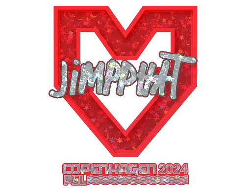 Sticker | Jimpphat (Glitter) | Copenhagen 2024