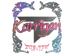 Sticker | karrigan (Holo) | Austin 2025