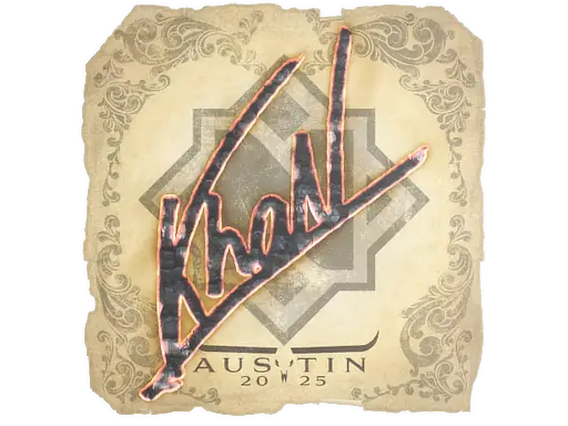 Sticker | khaN | Austin 2025