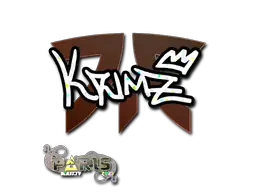 Sticker | KRIMZ (Glitter) | Paris 2023