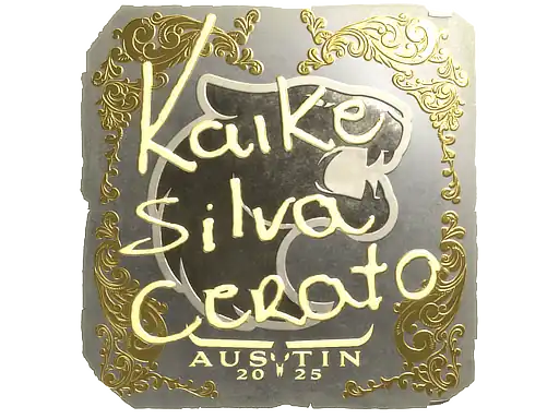 Sticker | KSCERATO (Gold) | Austin 2025