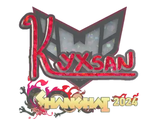 Sticker | kyxsan (Glitter) | Shanghai 2024