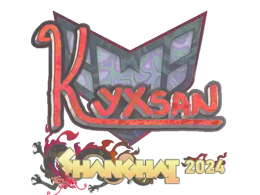 Sticker | kyxsan (Holo) | Shanghai 2024