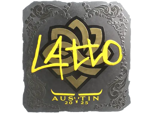 Sticker | latto (Foil) | Austin 2025