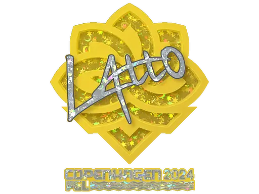 Sticker | latto (Glitter) | Copenhagen 2024