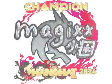 Sticker | magixx (Glitter, Champion) | Shanghai 2024