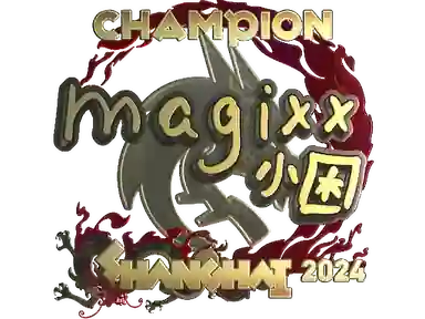 Sticker | magixx (Gold, Champion) | Shanghai 2024