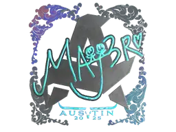 Sticker | MAJ3R (Holo) | Austin 2025