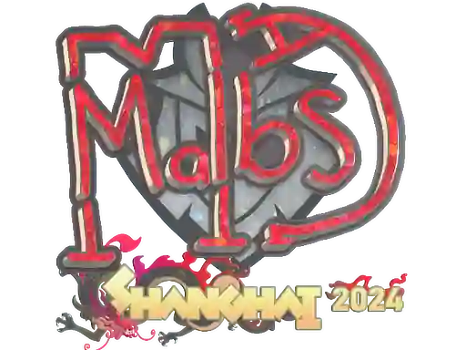 Sticker | malbsMd (Glitter) | Shanghai 2024