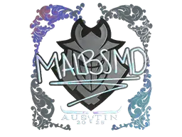 Sticker | malbsMd (Holo) | Austin 2025