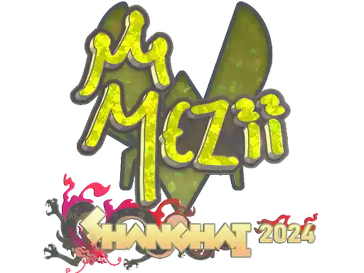 Sticker | mezii (Glitter) | Shanghai 2024