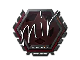 Sticker | mir | London 2018
