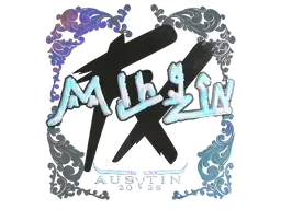Sticker | mlhzin (Holo) | Austin 2025