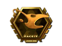 Sticker | mousesports (Gold) | London 2018