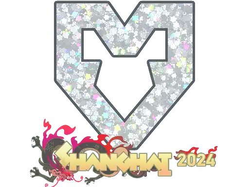 Sticker | MOUZ (Glitter) | Shanghai 2024