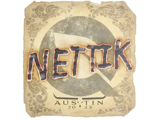 Sticker | nettik | Austin 2025