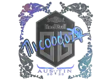 Sticker | nicoodoz (Holo) | Austin 2025