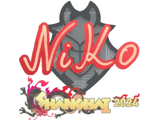 Sticker | NiKo | Shanghai 2024