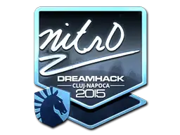 Sticker | nitr0 (Foil) | Cluj-Napoca 2015