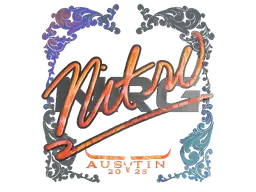 Sticker | nitr0 (Holo) | Austin 2025