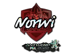 Sticker | Norwi (Glitter) | Antwerp 2022