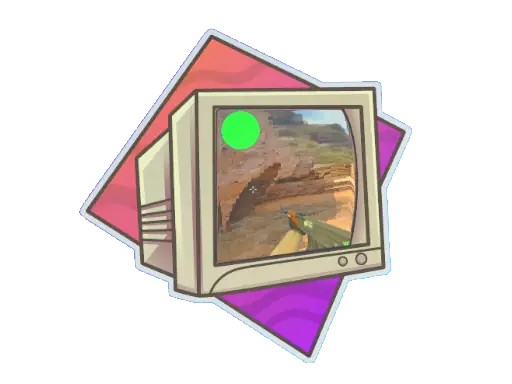 Sticker | Old School (Lenticular)