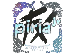 Sticker | piriajr (Holo) | Austin 2025