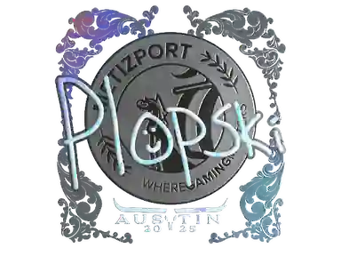 Sticker | Plopski (Holo) | Austin 2025