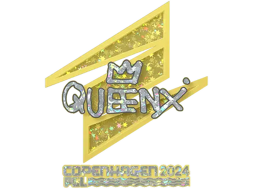 Sticker | Queenix (Glitter) | Copenhagen 2024
