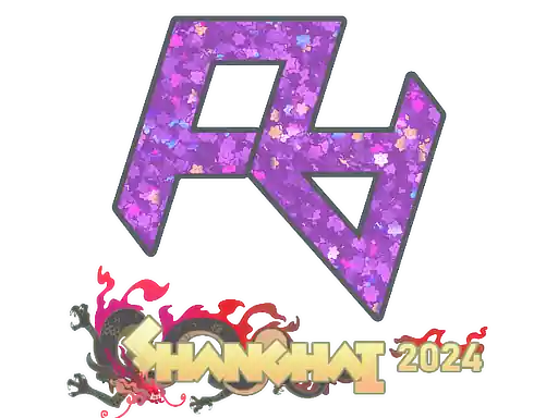 Sticker | Rare Atom (Glitter) | Shanghai 2024