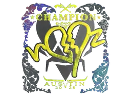Sticker | ropz (Holo, Champion) | Austin 2025