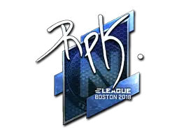 Sticker | RpK (Foil) | Boston 2018