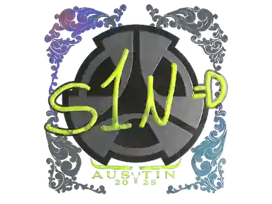 Sticker | s1n (Holo) | Austin 2025