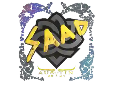 Sticker | saadzin (Holo) | Austin 2025