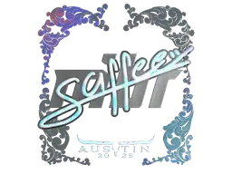 Sticker | saffee (Holo) | Austin 2025